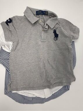 Ralph Lauren Polo Boys 3T - 3 Shirt Bundle, Good Condition and NWT